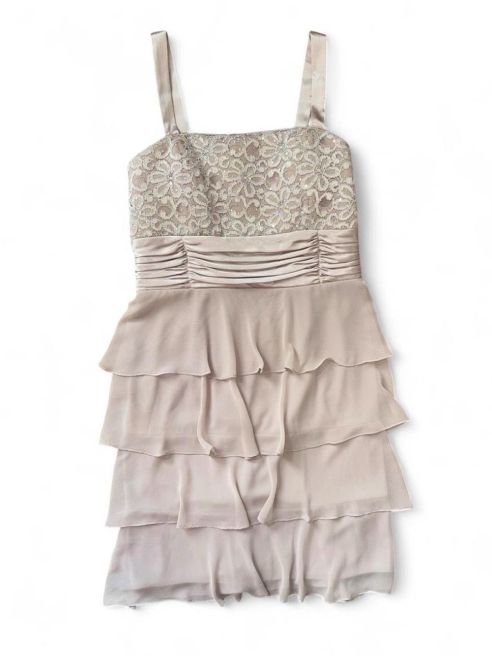 R&M Richards Sequin Homecoming Dress 2-Pc Set 14P